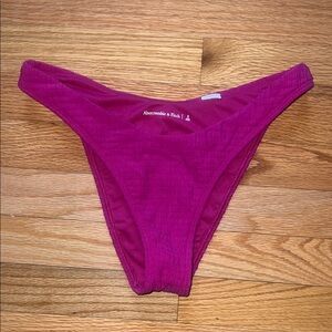 Abercrombie & Fitch Textured Bikini Bottom